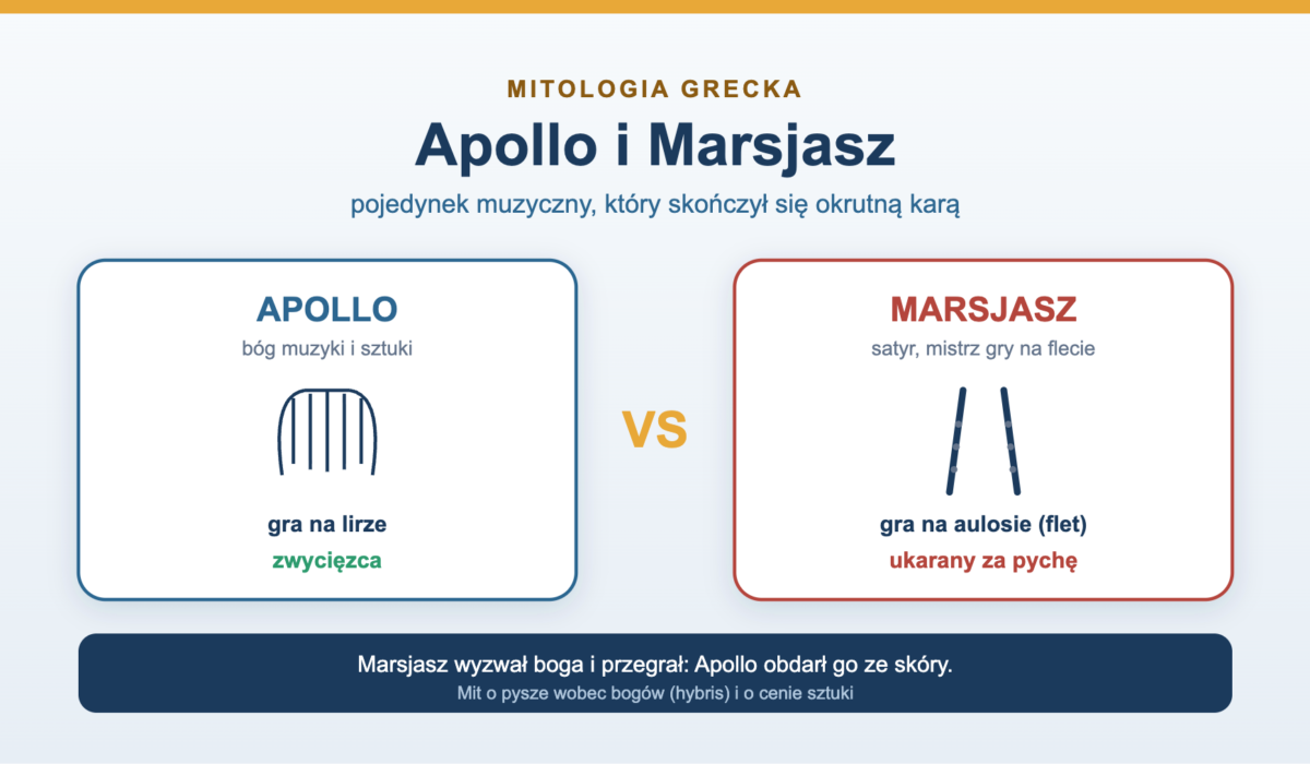 Apollo i Marsjasz - mit, znaczenie i interpretacja