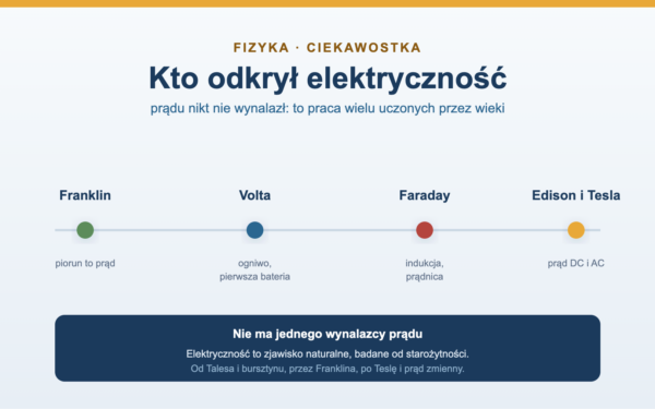 Kto wynalazł prąd - odkrywcy elektryczności
